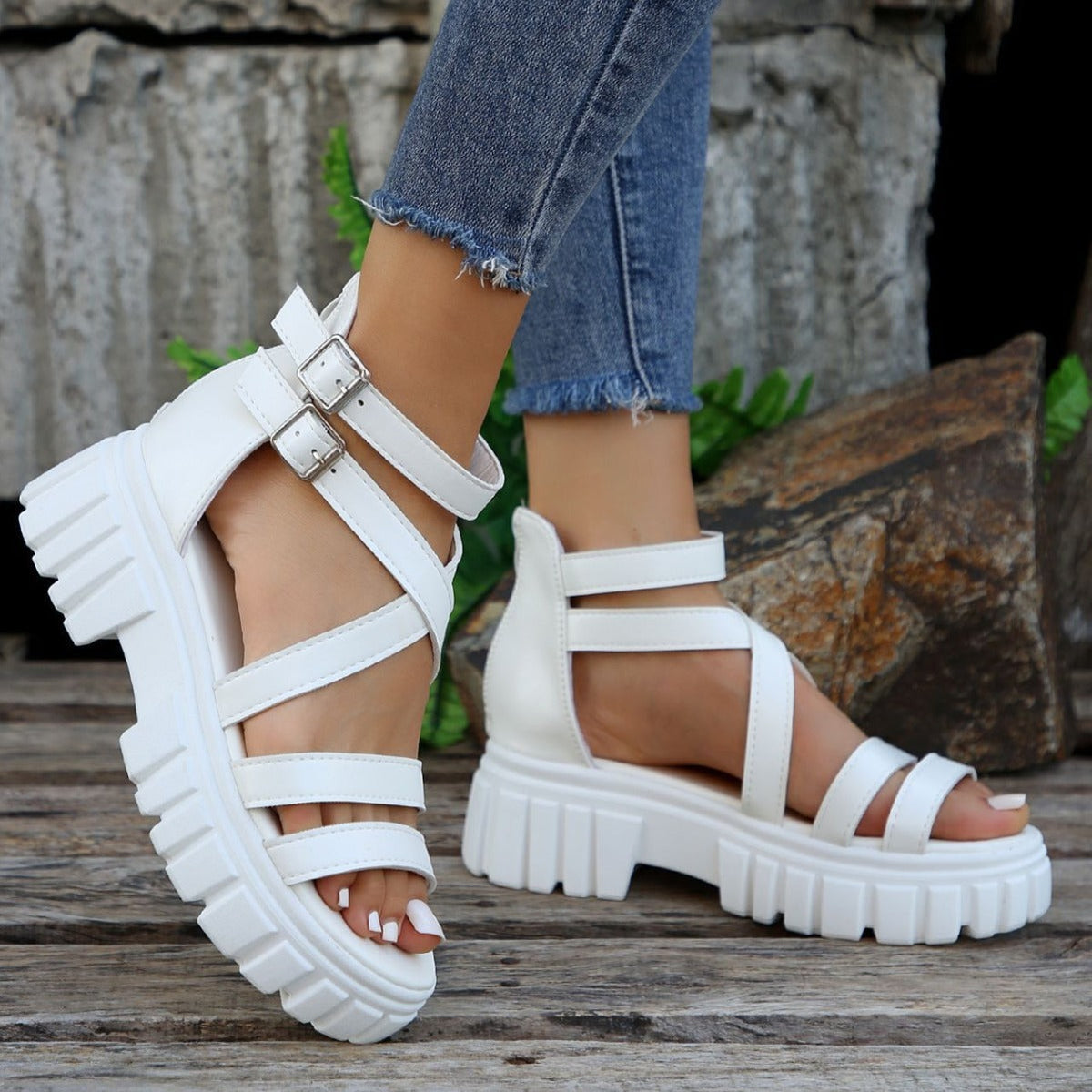 Vintage Inspired Orthopedic Sandals