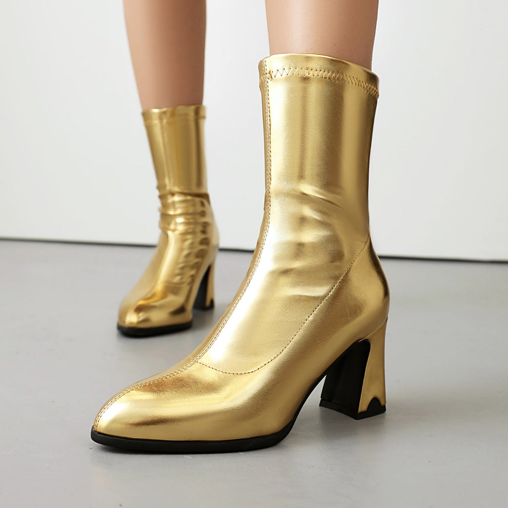 Chic Orthopedic Boots with Unique Design