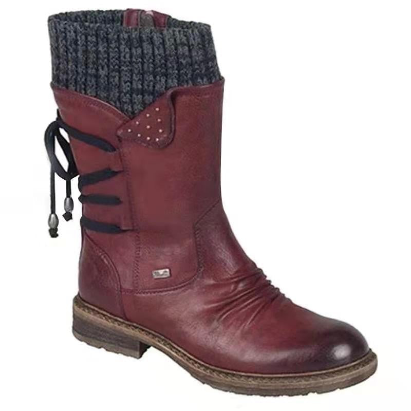 Chic Orthopedic Boots with Unique Design