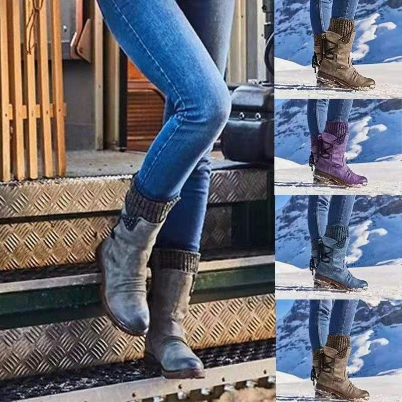Chic Orthopedic Boots with Unique Design