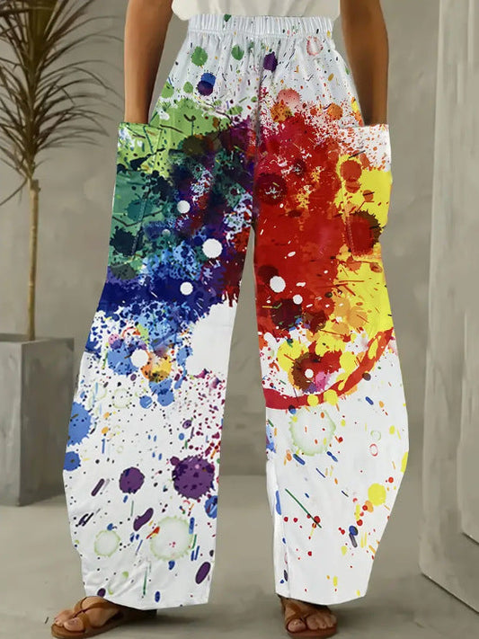 Poli et ludique Pantalon