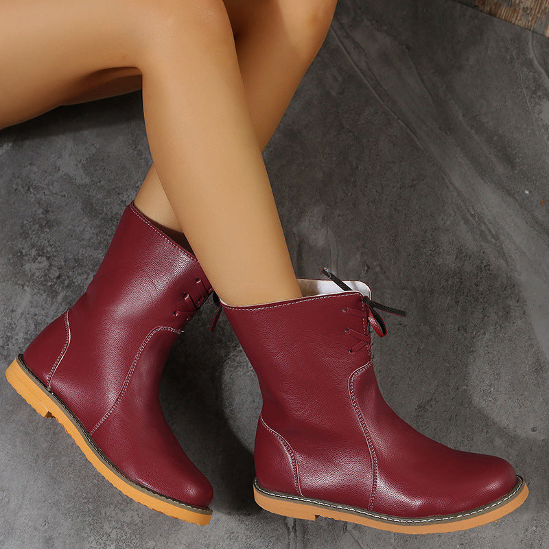 Classic Orthopedic Boots with Timeless Style