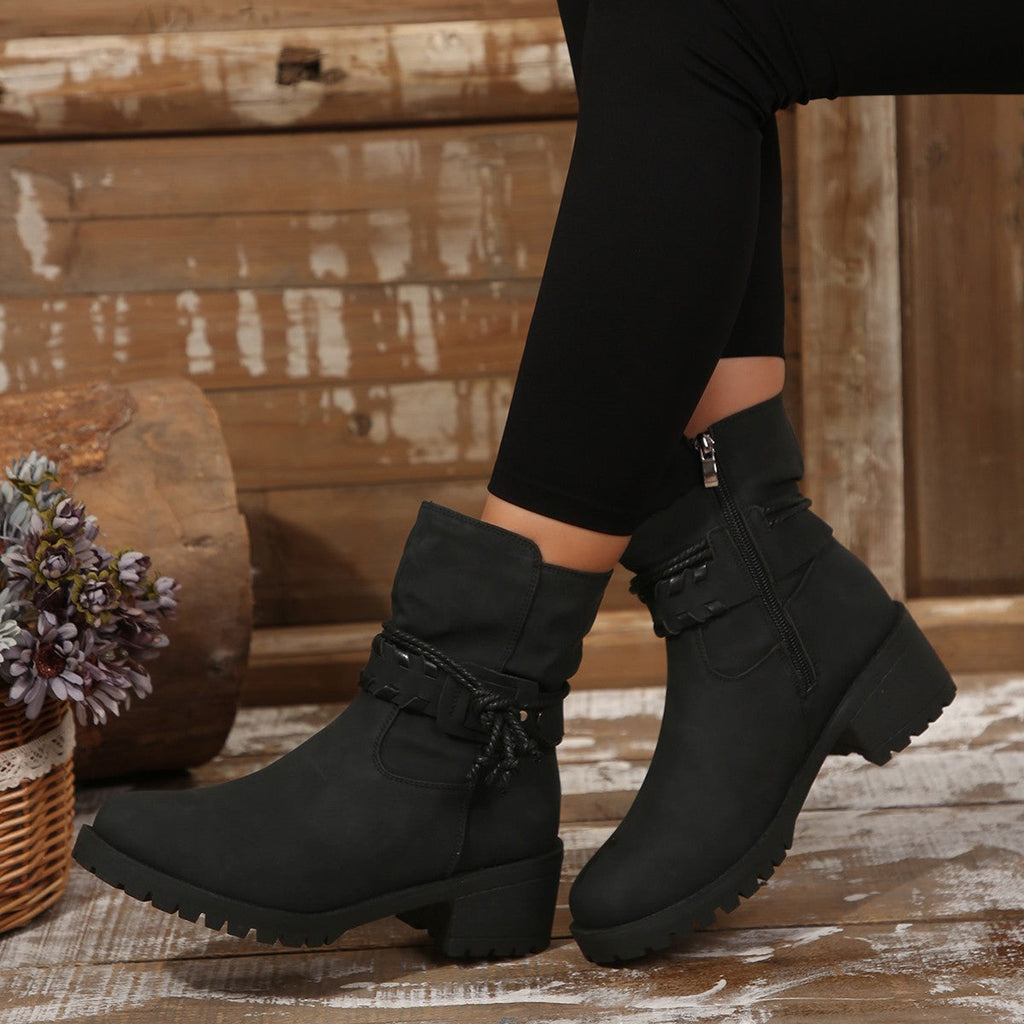 Chic Orthopedic Boots with Unique Design