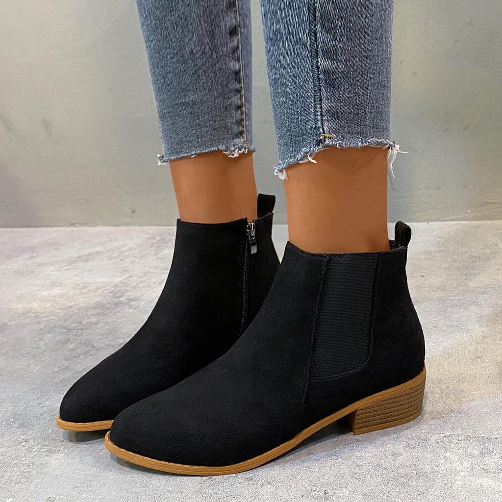 Classic Orthopedic Boots with Timeless Style