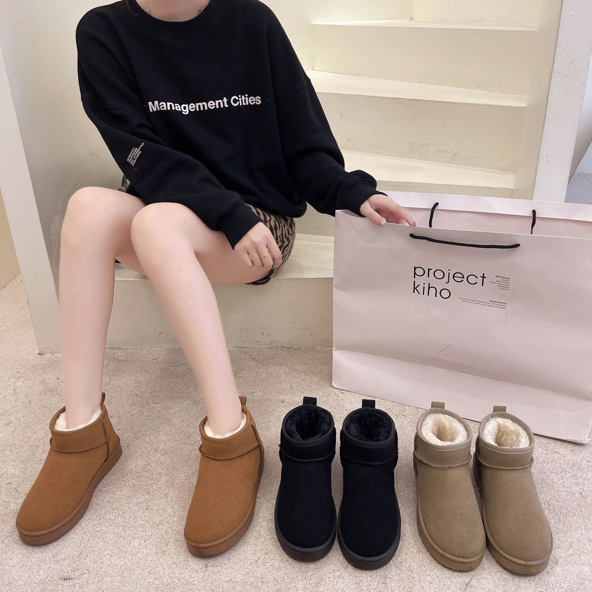 Vintage Inspired Orthopedic Boots