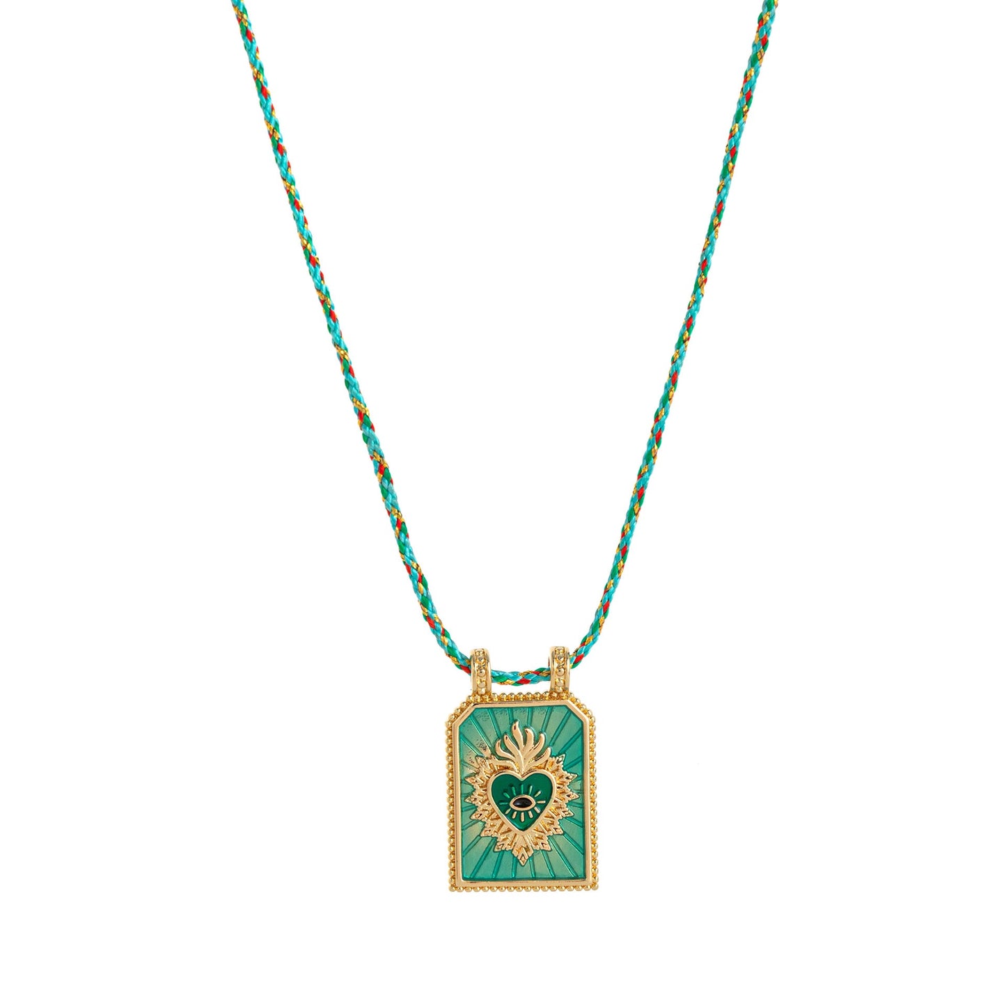 Siyona Cord Charm Necklace