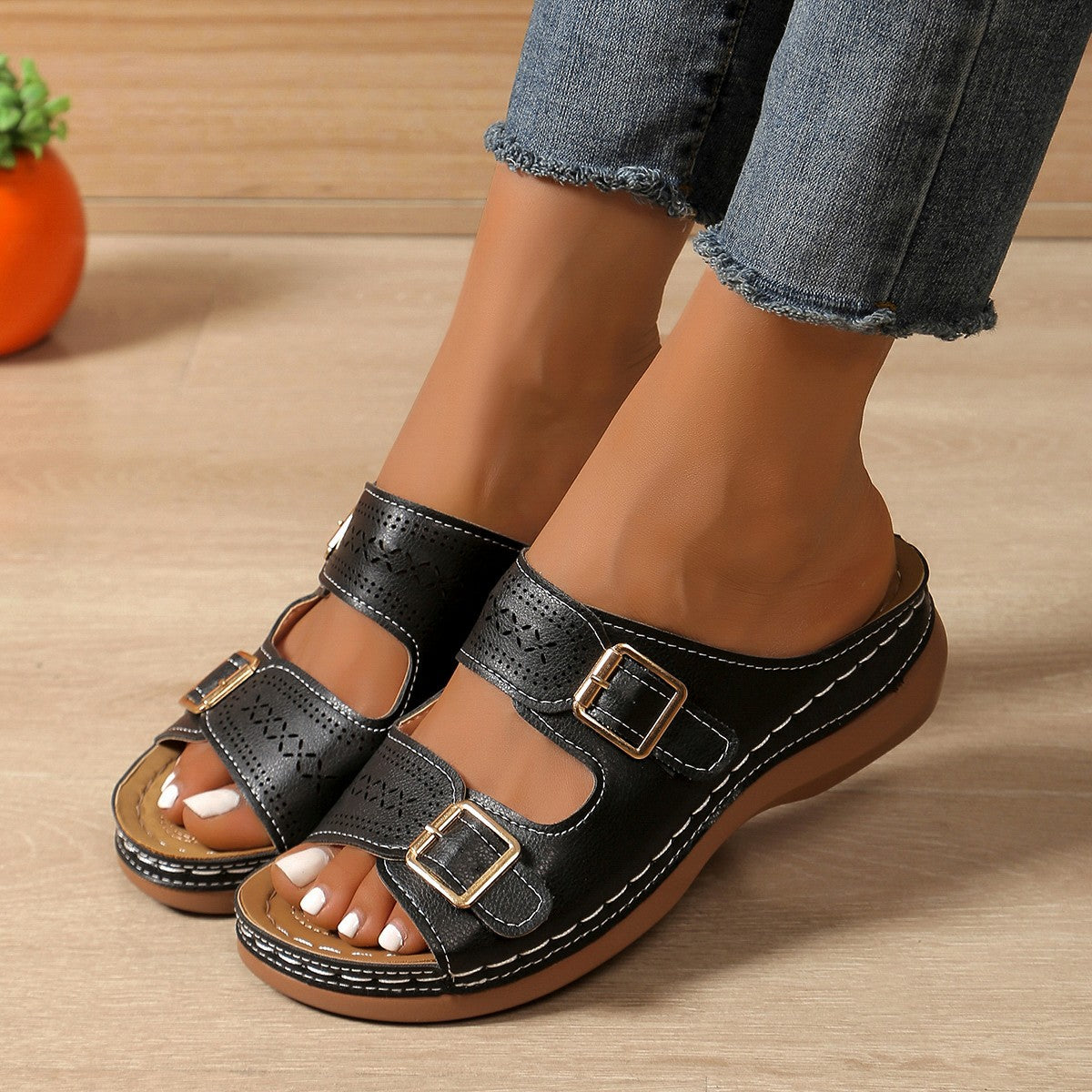 Classic Orthopedic Sandals with Timeless Style