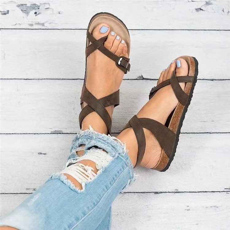 Vintage Inspired Orthopedic Sandals