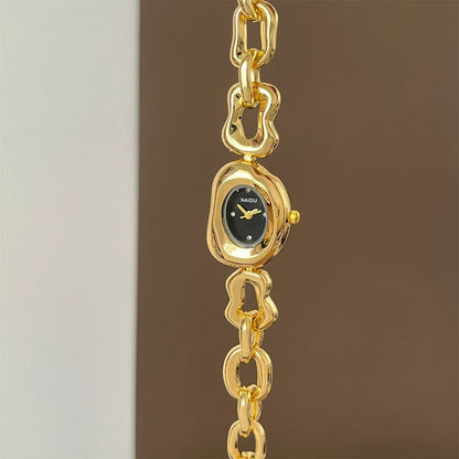 Irregular Chain Link Bracelet Watch