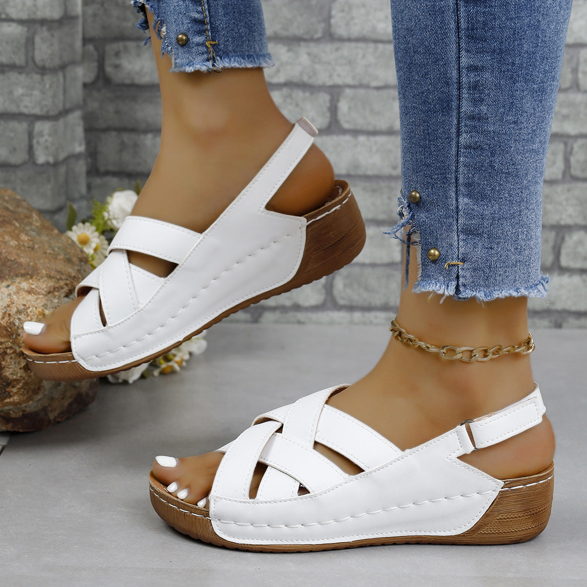 Classic Orthopedic Sandals with Timeless Style
