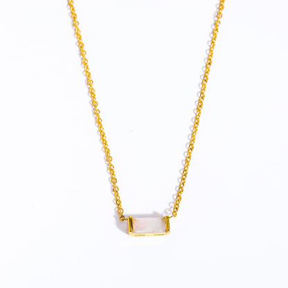 Bree Dainty Birthstone Necklace