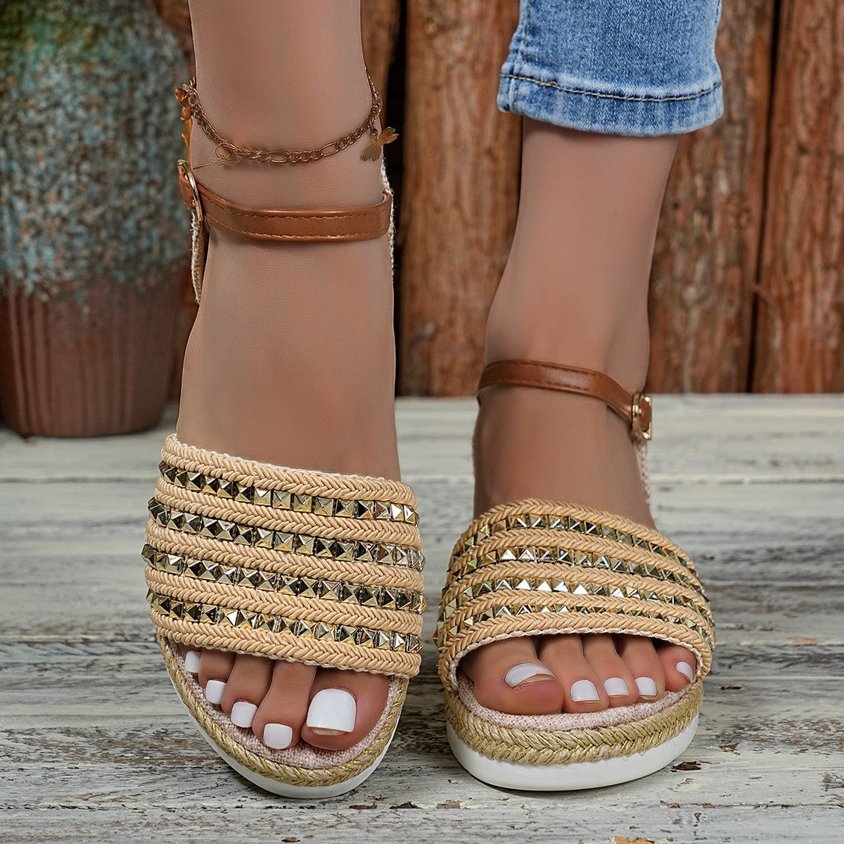 Vintage Inspired Orthopedic Sandals