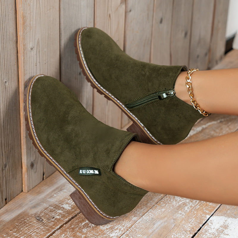Vintage Inspired Orthopedic Boots