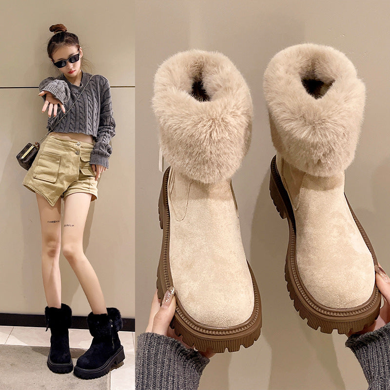 Chic Orthopedic Boots with Unique Design