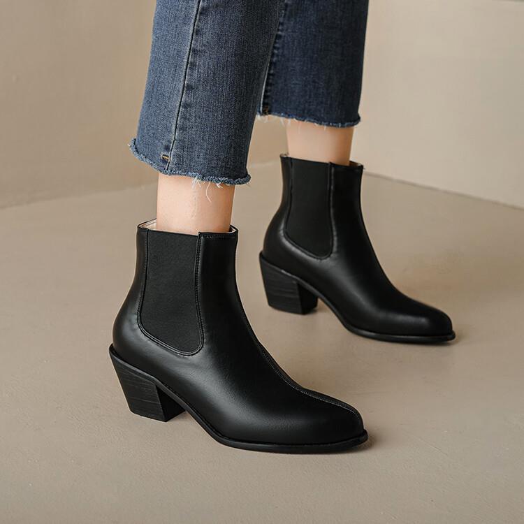 Classic Orthopedic Boots with Timeless Style