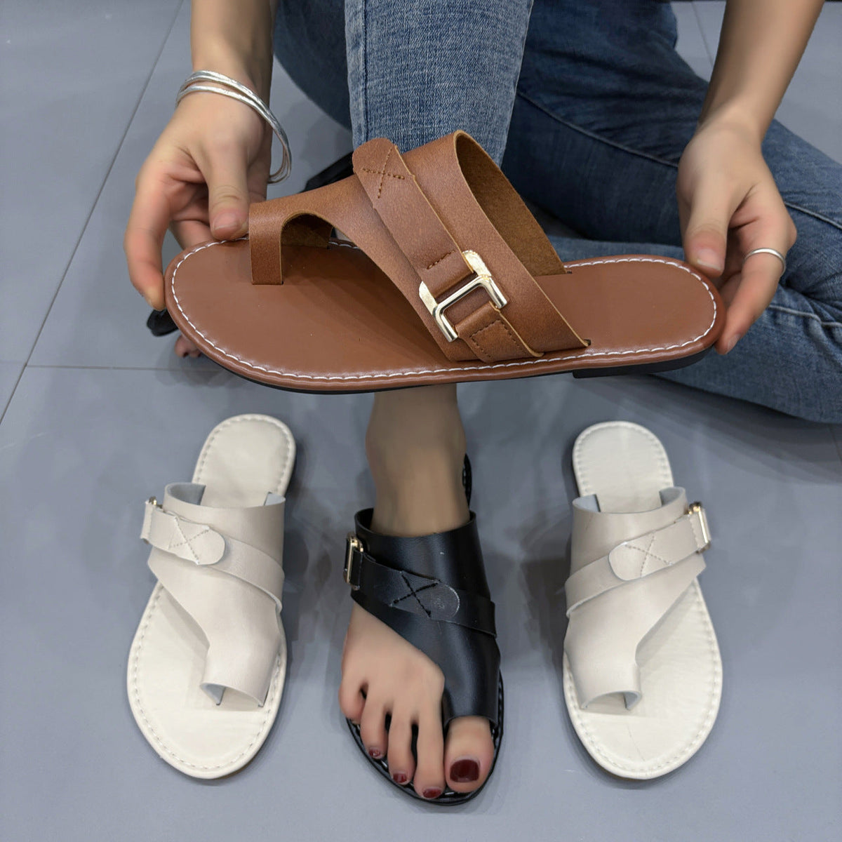 Vintage Inspired Orthopedic Sandals