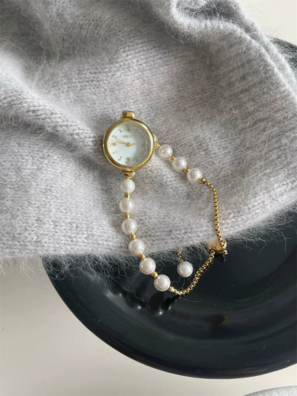 Pearl Bracelet Watch