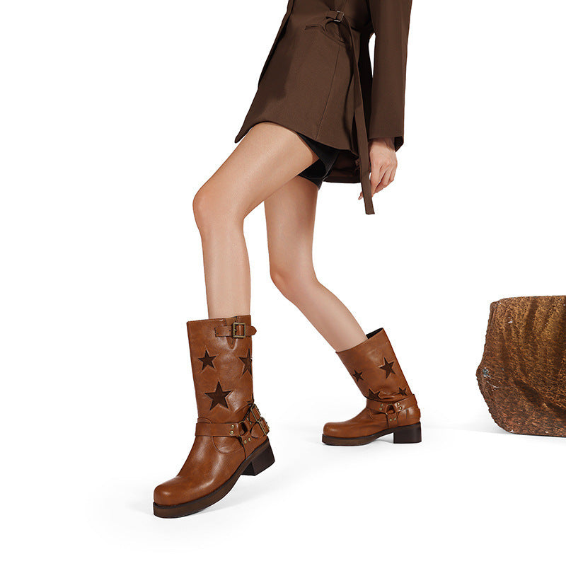 Chic Orthopedic Boots with Unique Design