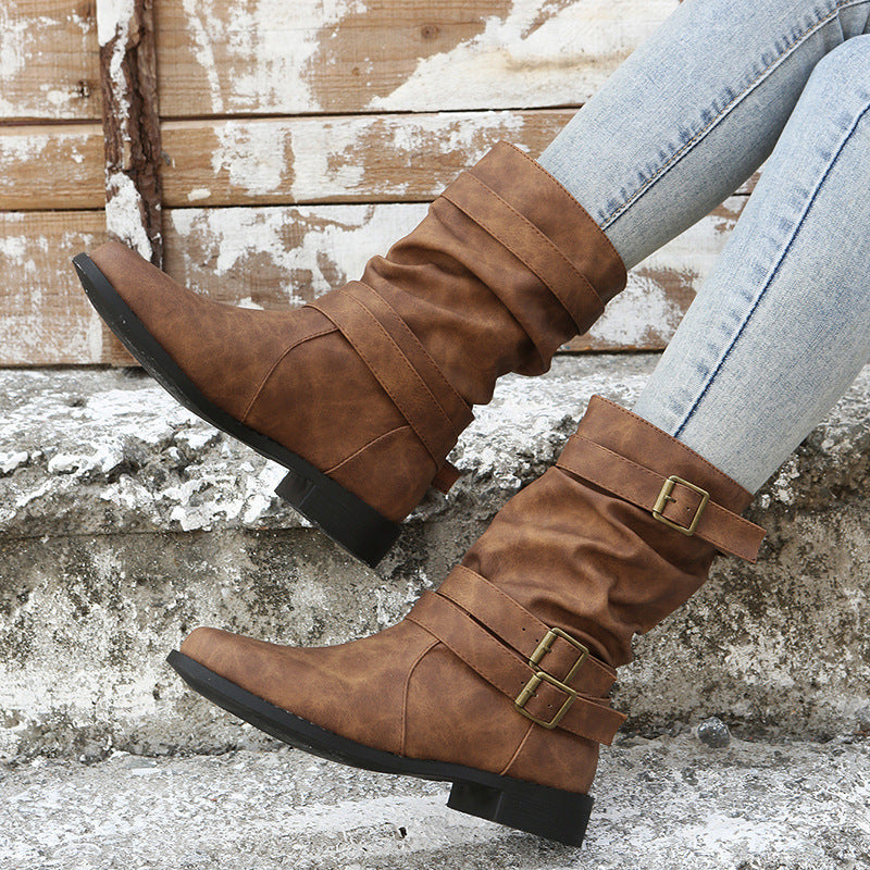 Chic Orthopedic Boots with Unique Design
