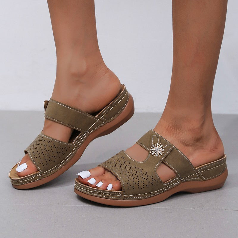 Vintage Inspired Orthopedic Sandals