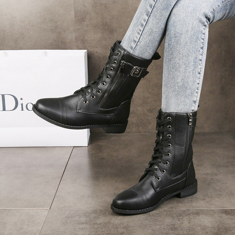 Vintage Inspired Orthopedic Boots