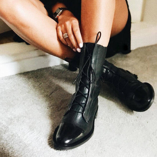 Vintage Inspired Orthopedic Boots