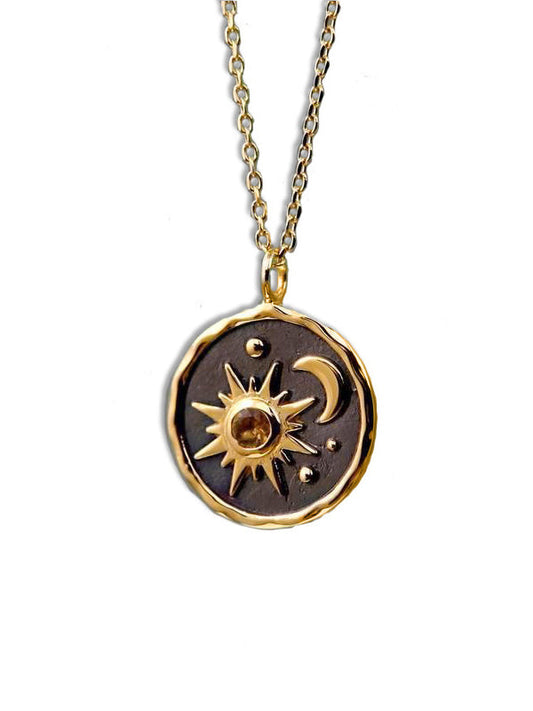 Sun Moon Necklace