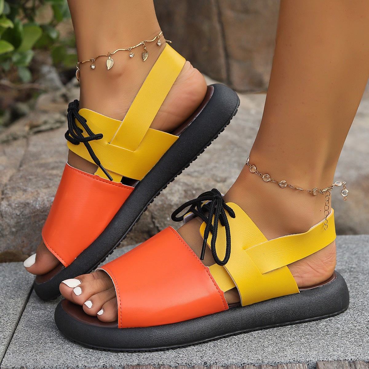 Vintage Inspired Orthopedic Sandals
