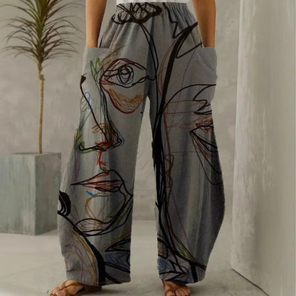 Poli et ludique Pantalon