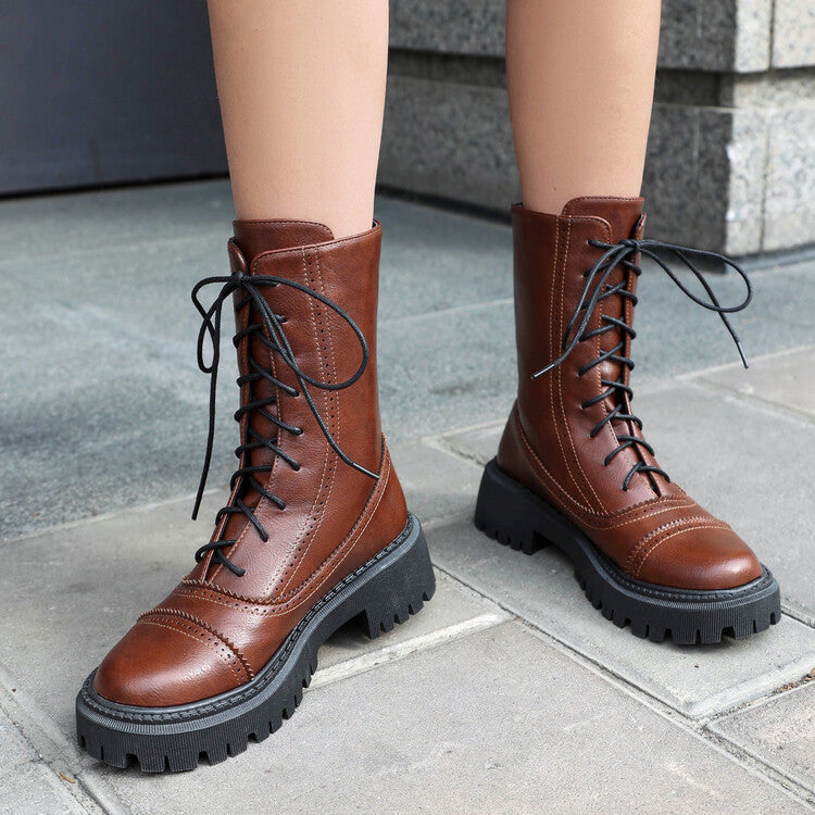 Vintage Inspired Orthopedic Boots