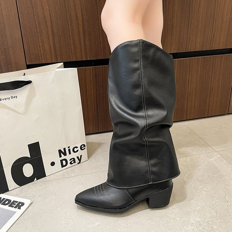 Chic Orthopedic Boots with Unique Design