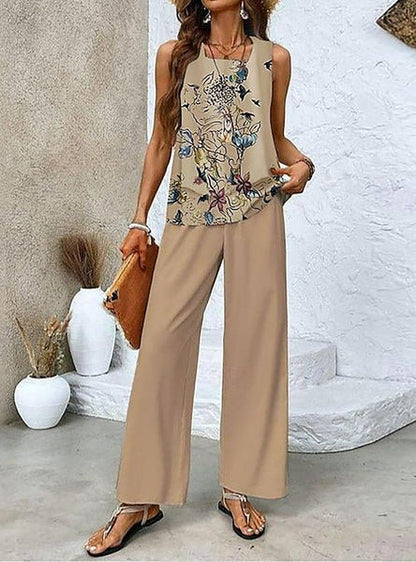 Raffiné et radieux Pantalon