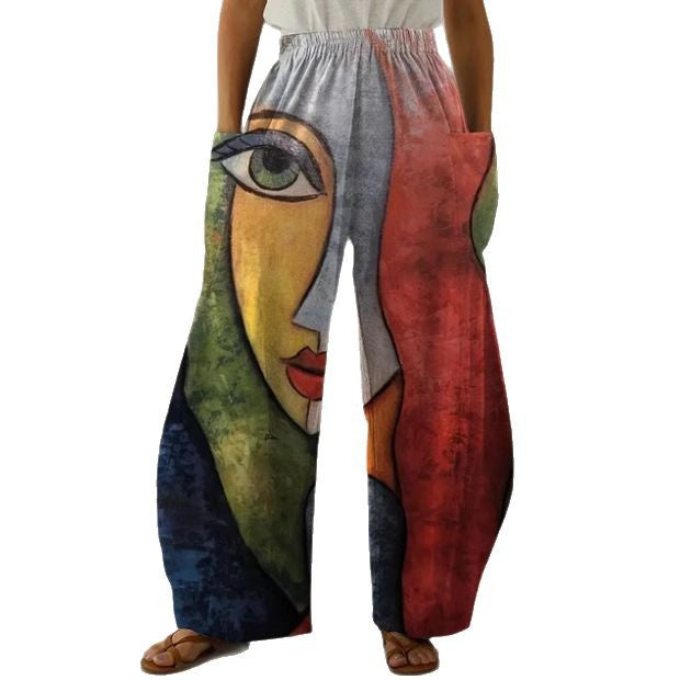 Poli et ludique Pantalon