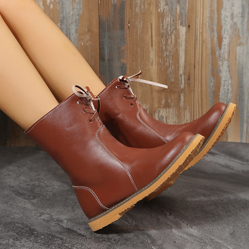 Classic Orthopedic Boots with Timeless Style