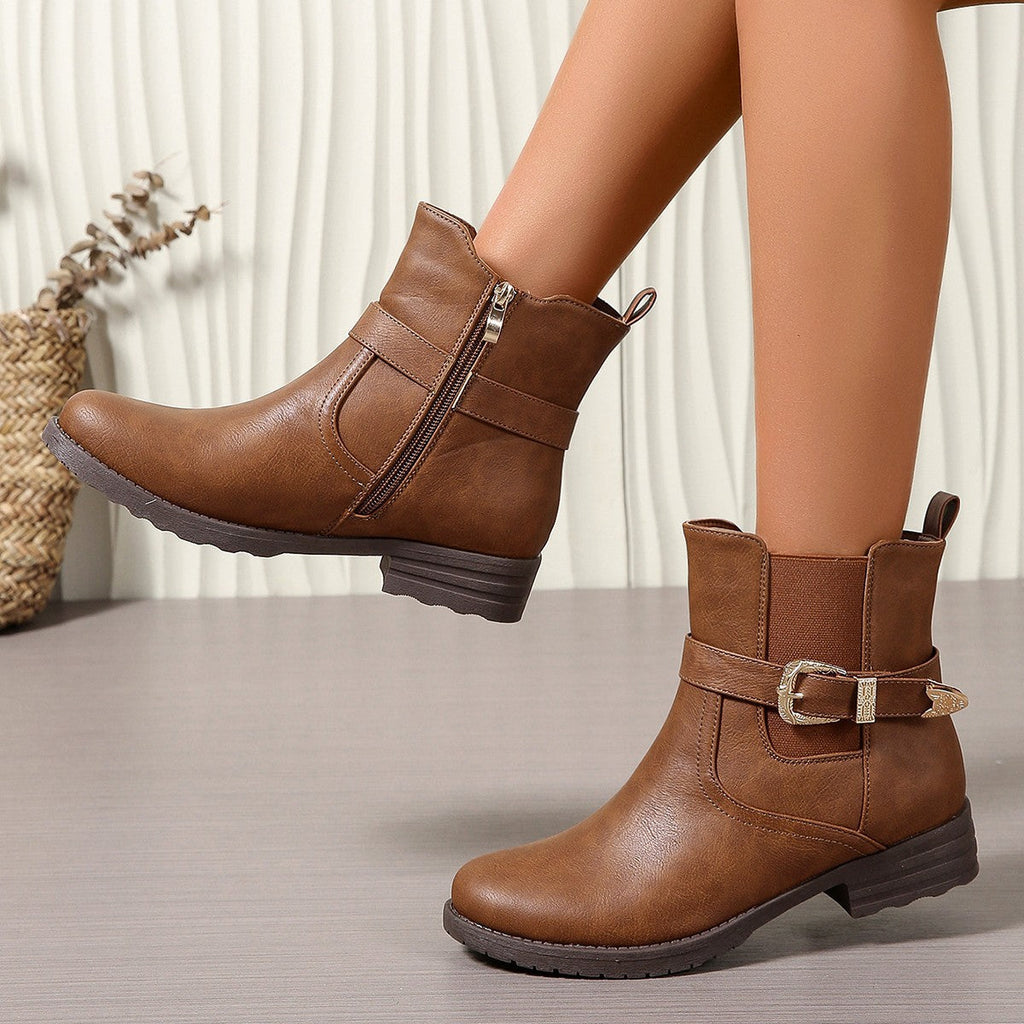 Classic Orthopedic Boots with Timeless Style