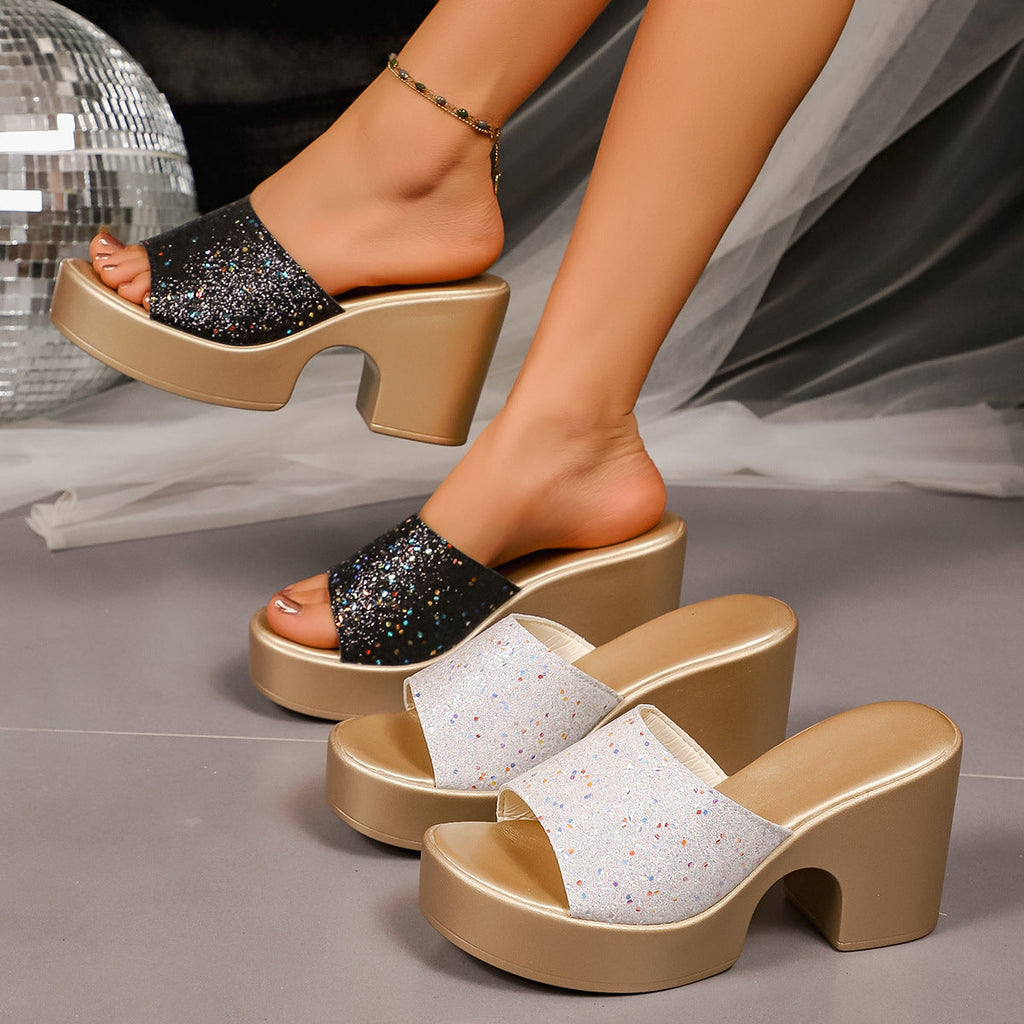 Chic Orthopedic Heels with Unique Design