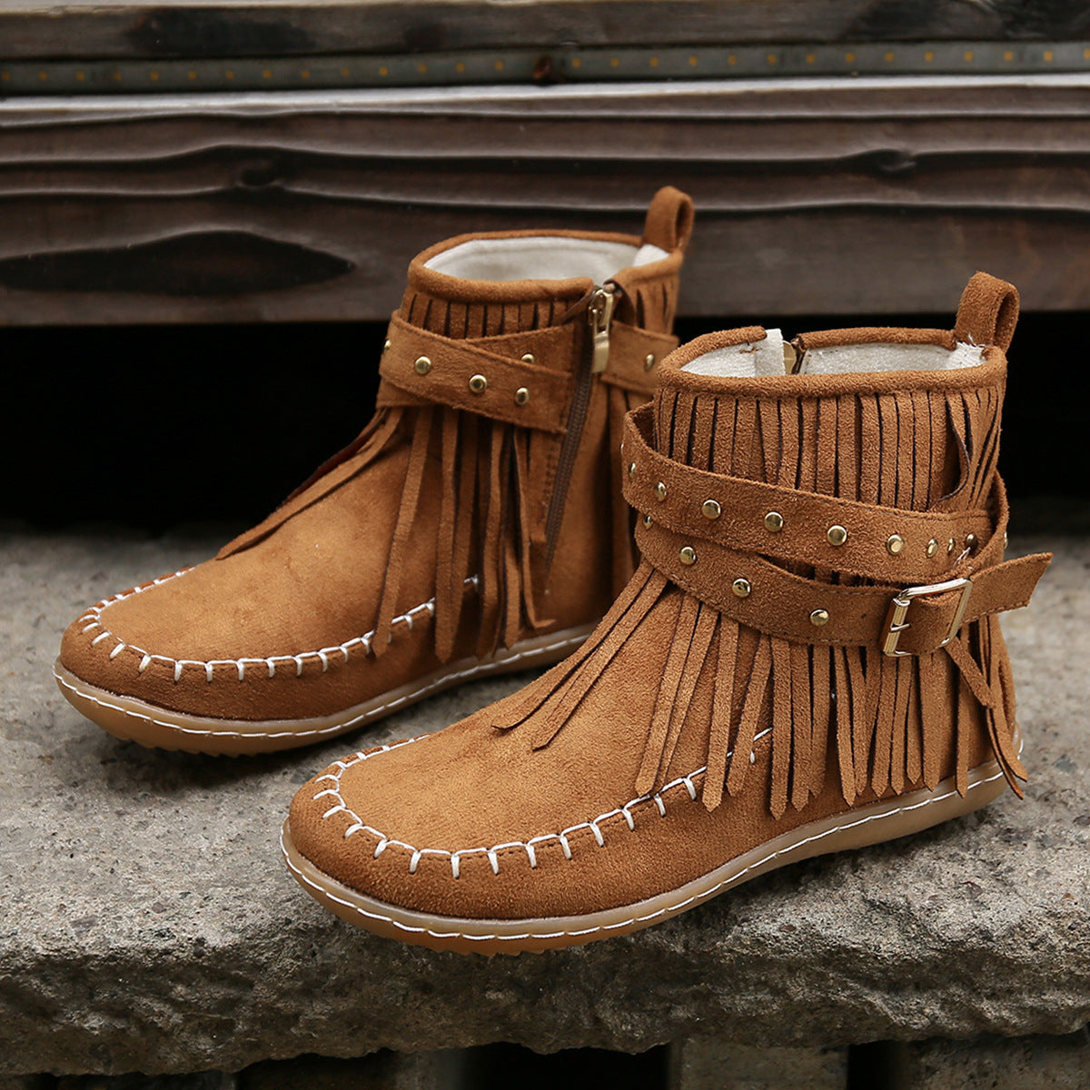 Vintage Inspired Orthopedic Boots