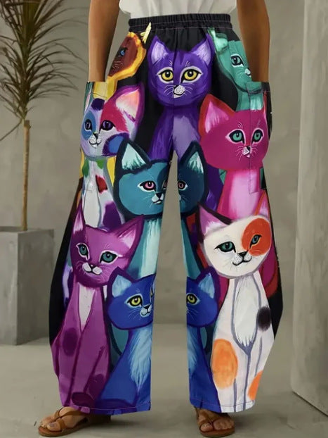 Vibrant et unique Pantalon