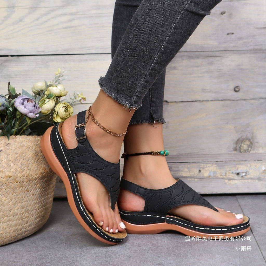 Classic Orthopedic Sandals with Timeless Style