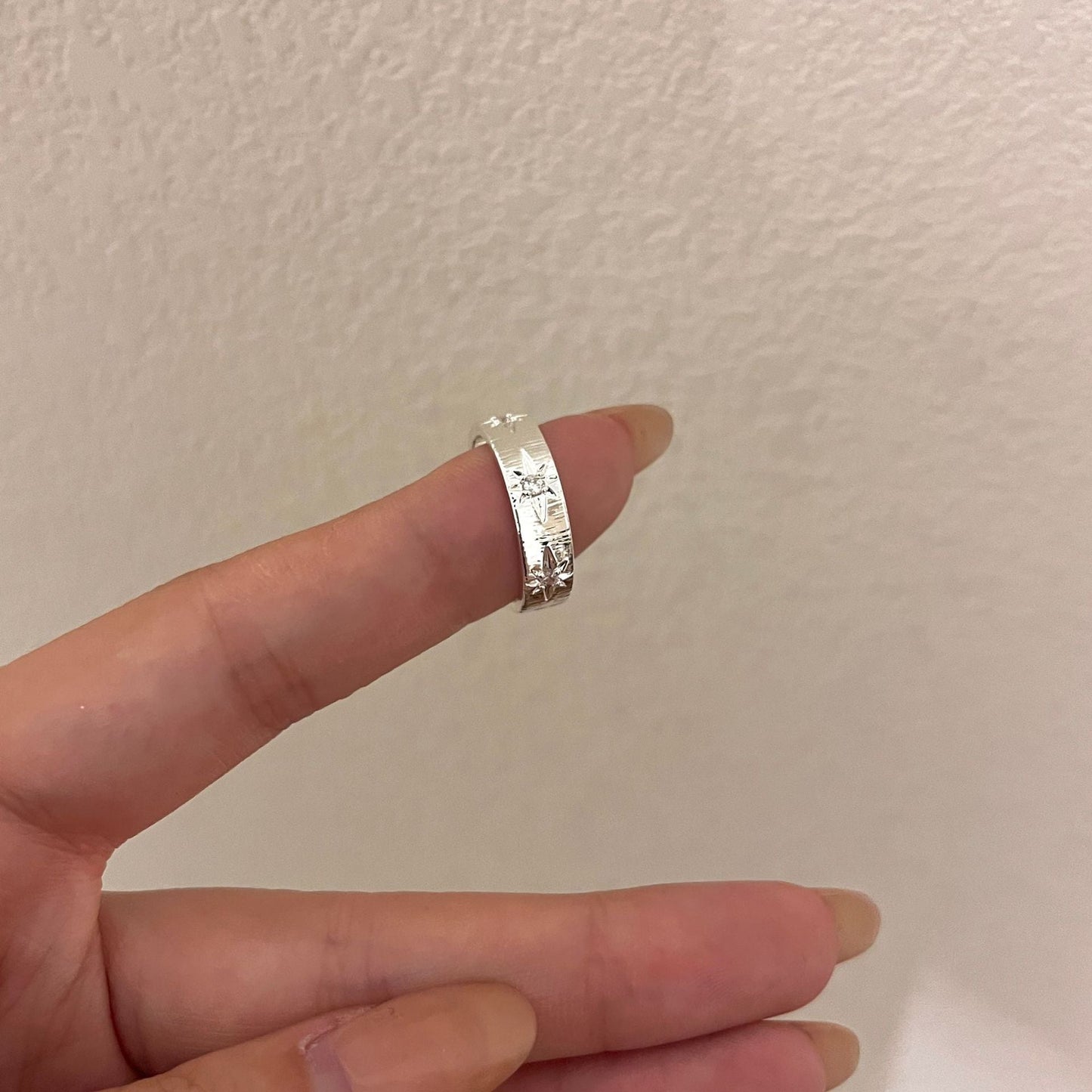 Taina Dainty Zircon Open Ring