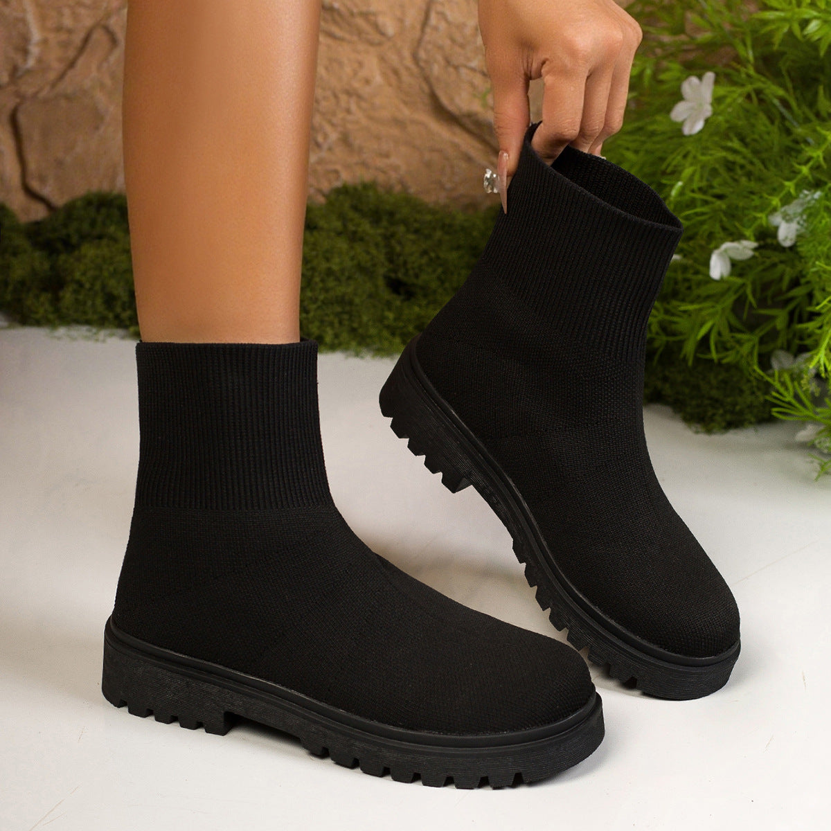 Chic Orthopedic Boots with Unique Design
