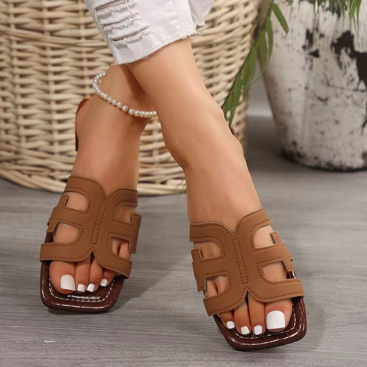 Classic Orthopedic Sandals with Timeless Style