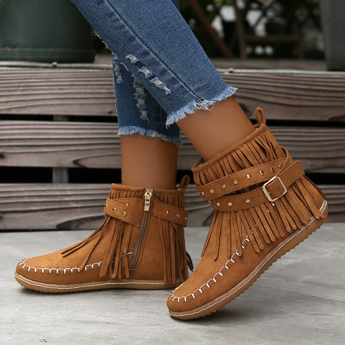 Vintage Inspired Orthopedic Boots