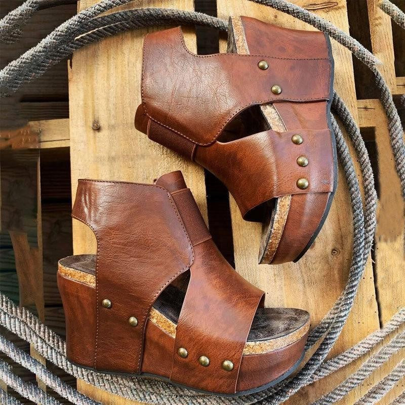 Vintage Inspired Orthopedic Sandals