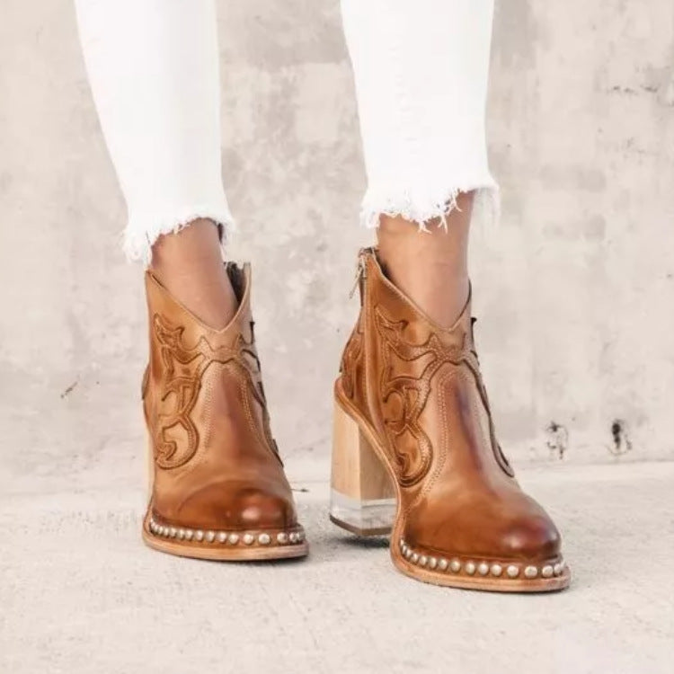 Classic Orthopedic Boots with Timeless Style