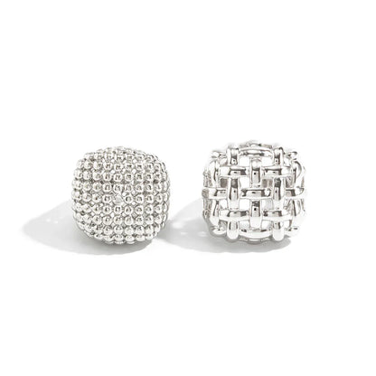 Woven Open Ring Set