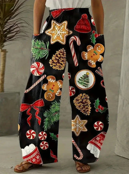 Poli et ludique Pantalon