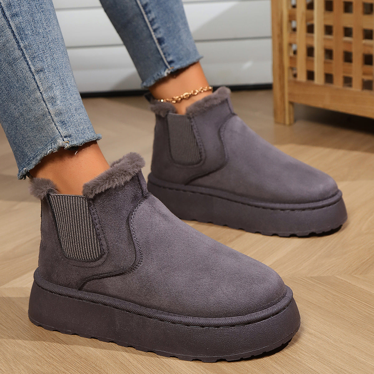 Chic Orthopedic Boots with Unique Design