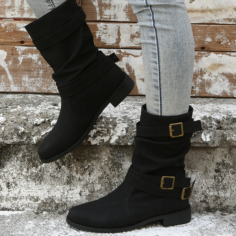 Chic Orthopedic Boots with Unique Design