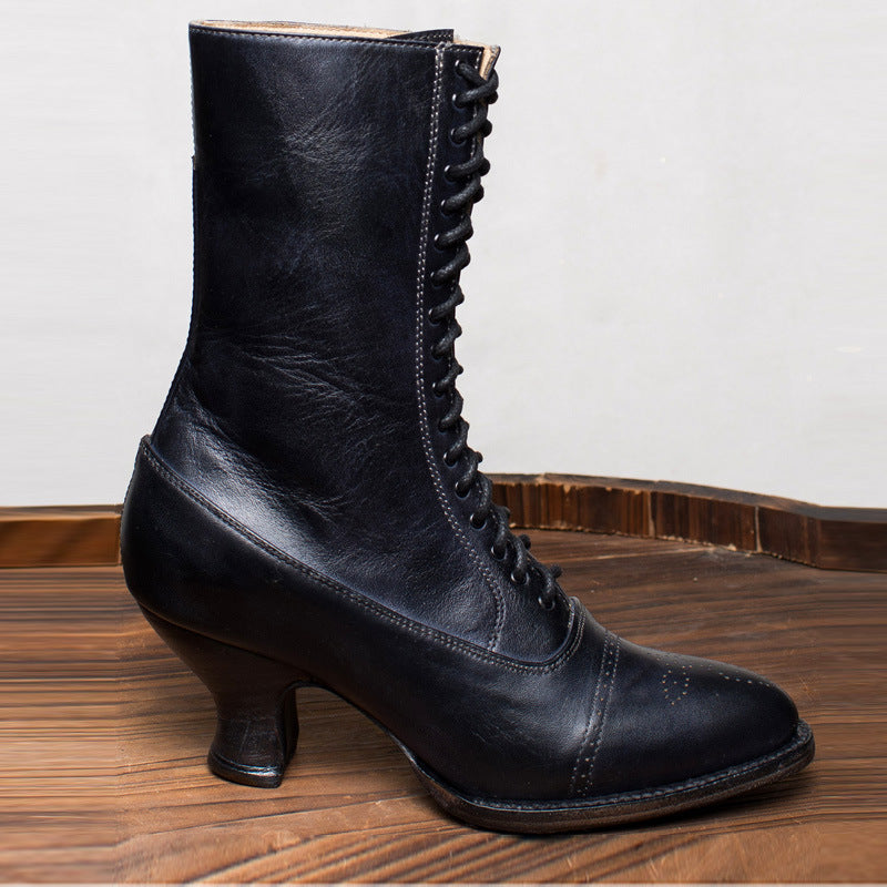 Classic Orthopedic Boots with Timeless Style